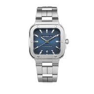 CAP CAMARAT - SQUARE AUTOMATIQUE - ACIER & BLEU