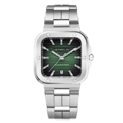 CAP CAMARAT - SQUARE AUTOMATIQUE - VERT & ACIER