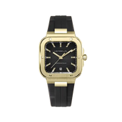 CAP CAMARAT - SQUARE AUTOMATIK - STÅL PVD GULD 1N & SORT