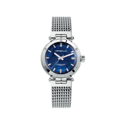 NEWPORT - AUTOMATIQUE - NACRE BLEUE & DIAMANTS