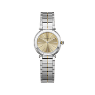 NEWPORT SLIM - QUARTZ - CHAMPAGNE & ACIER