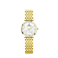 EPSILON - QUARTZ - PVD OR JAUNE & DIAMANTS