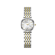 EPSILON - QUARTZ - NACRE & ACIER / PVD OR