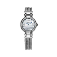 GALET - QUARTZ - NACRE DIAMANTS & ACIER