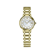 GALET - QUARTZ - NACRE & PVD OR JAUNE