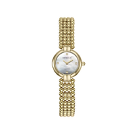 PERLES - QUARTZ - PVD OR JAUNE & DIAMANTS