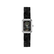 OCTOGÔNE - QUARTZ - NOIR & CUIR