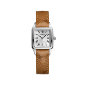 LUNA - QUARTZ - CUIR AUTRUCHE
