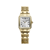 LUNA - QUARTZ - PVD OR JAUNE & DIAMANTS