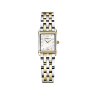 ART DÉCO - QUARTZ - TWO-TONE & ZIRCONIUM