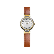 LADY H - QUARTZ - BICOLORE & CUIR