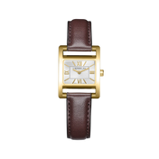 Ve AVENUE - QUARTZ - PVD OR JAUNE & BORDEAUX