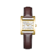 Ve AVENUE - QUARTZ - PVD OR JAUNE & BORDEAUX