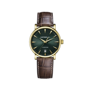 INSPIRATION - AUTOMATIQUE - PVD OR & CUIR BRUN