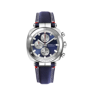 NEWPORT - HÉRITAGE CHRONOGRAPHE - ACIER & TEXTILE