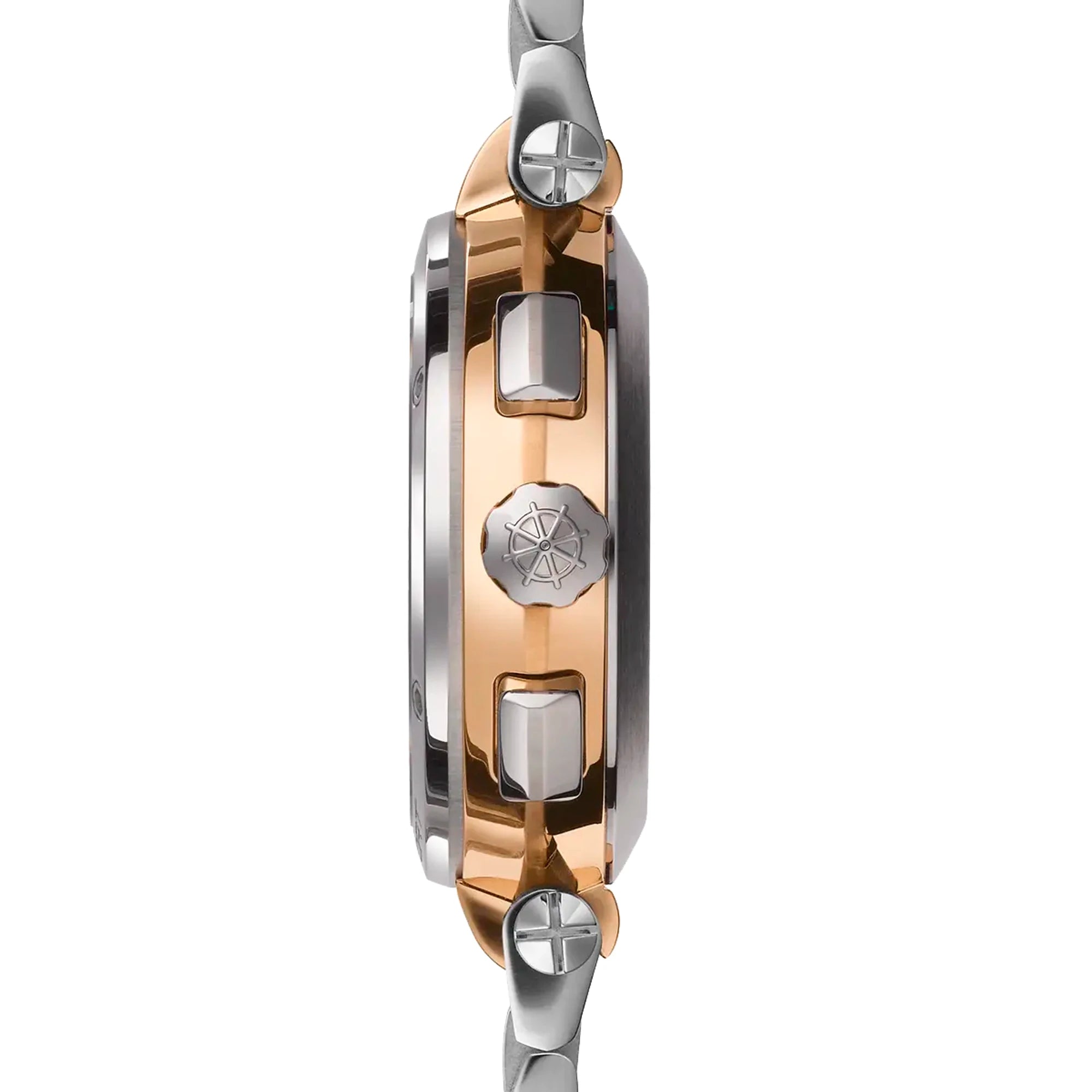 NEWPORT Kronograf Dame rosaguld PVD - profil