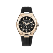 CAP CAMARAT - CHRONOGRAPHE - NOIR & PVD OR ROSE