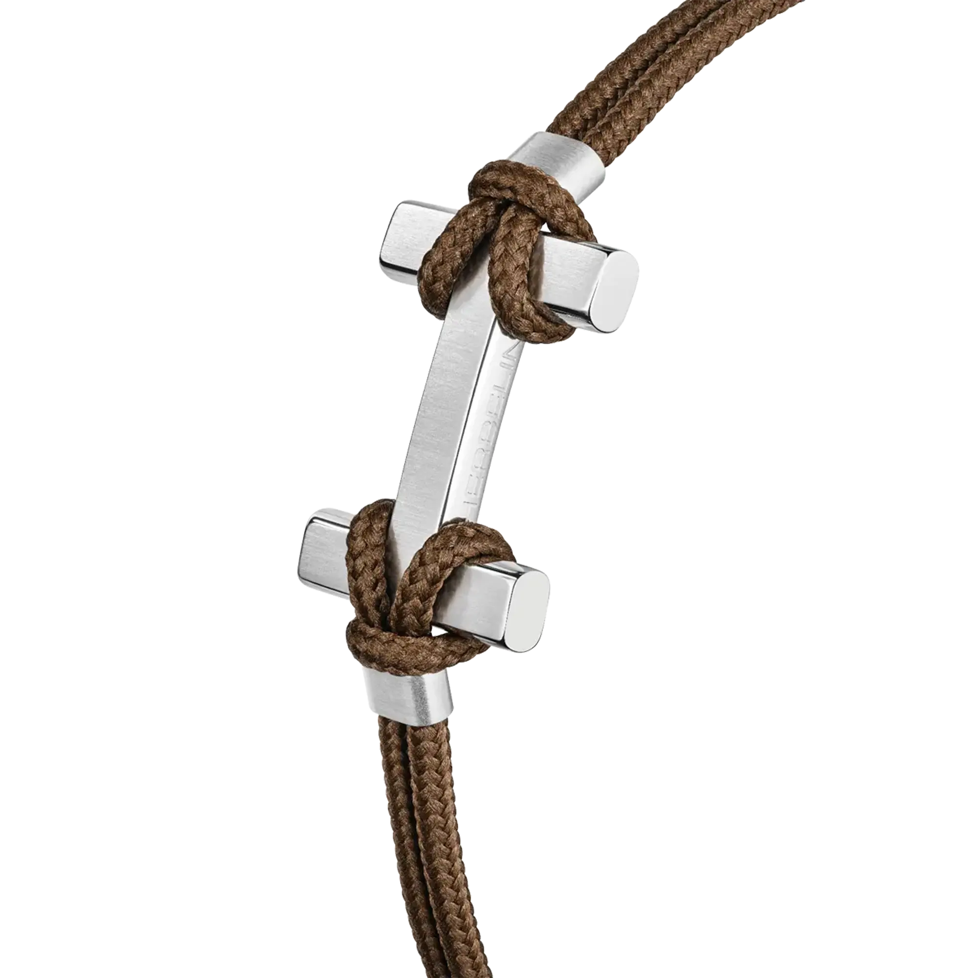 Détail du bracelet Amarrage, acier
