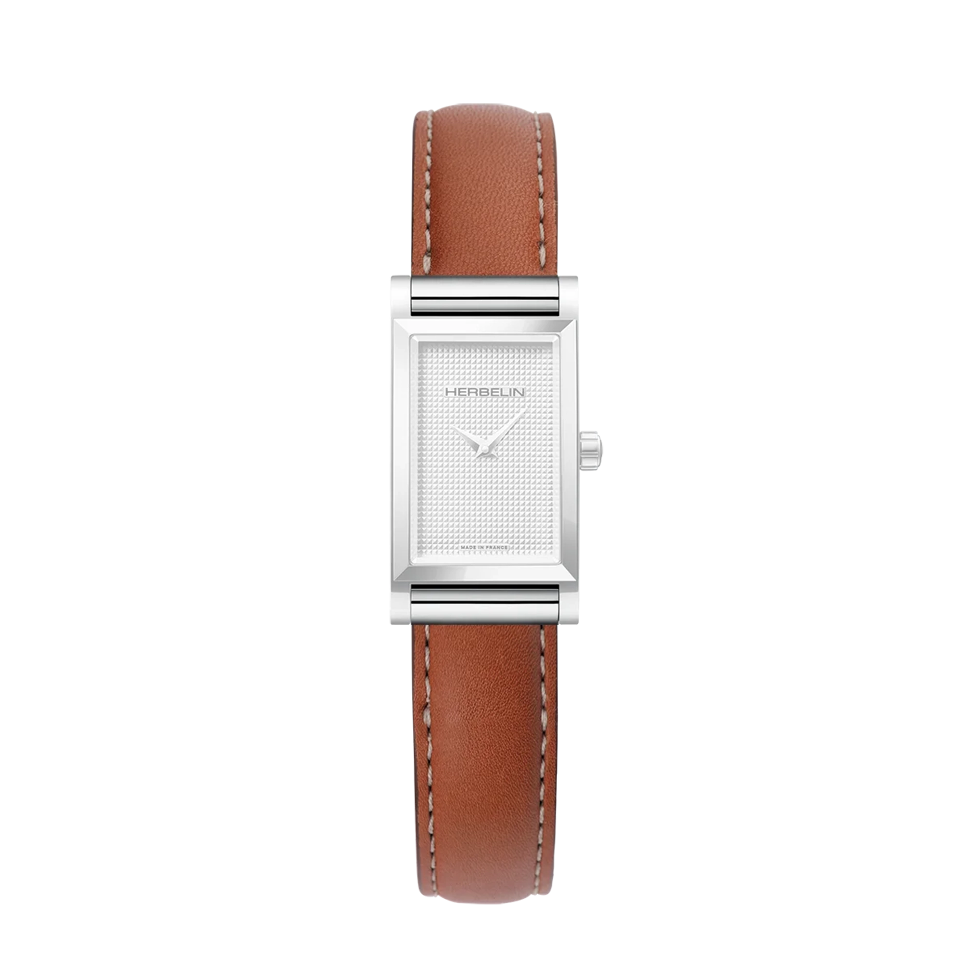 Einfaches Antarès Armband aus Camel-Leder
