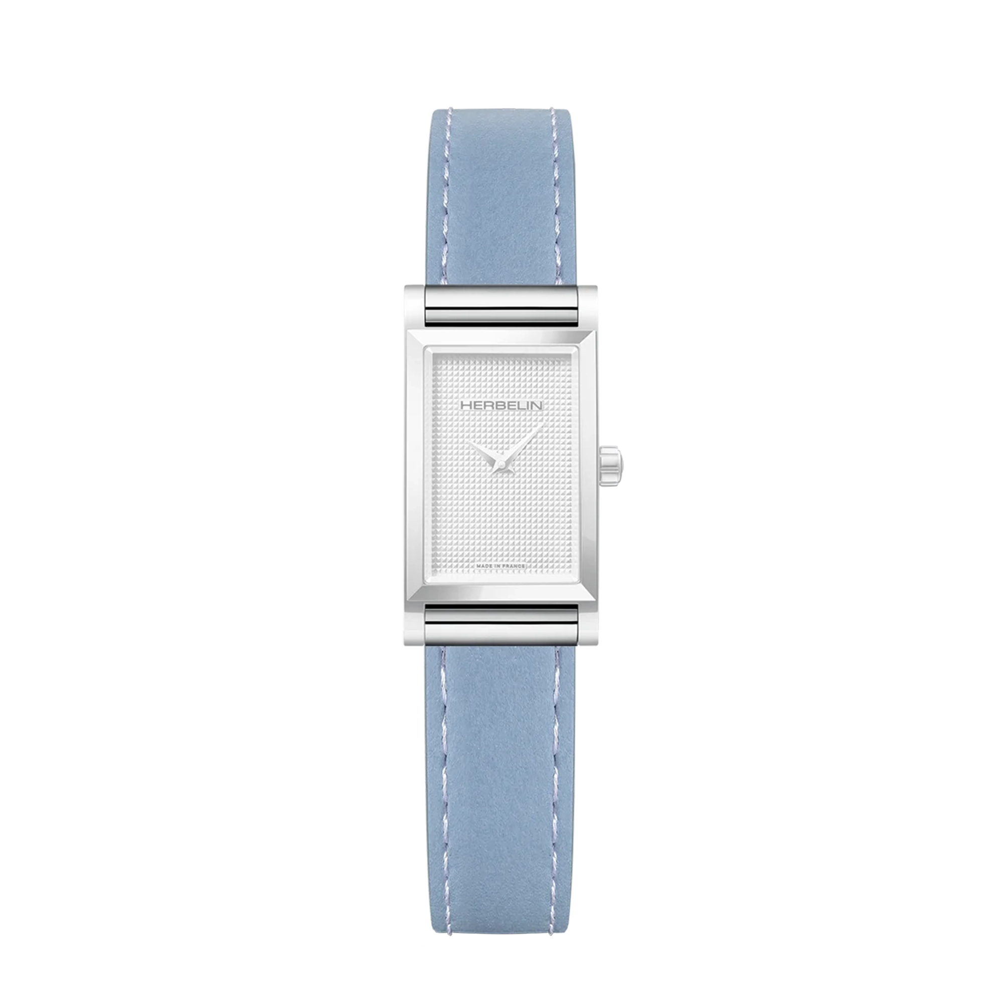Bracelet Antarès simple en cuir bleu