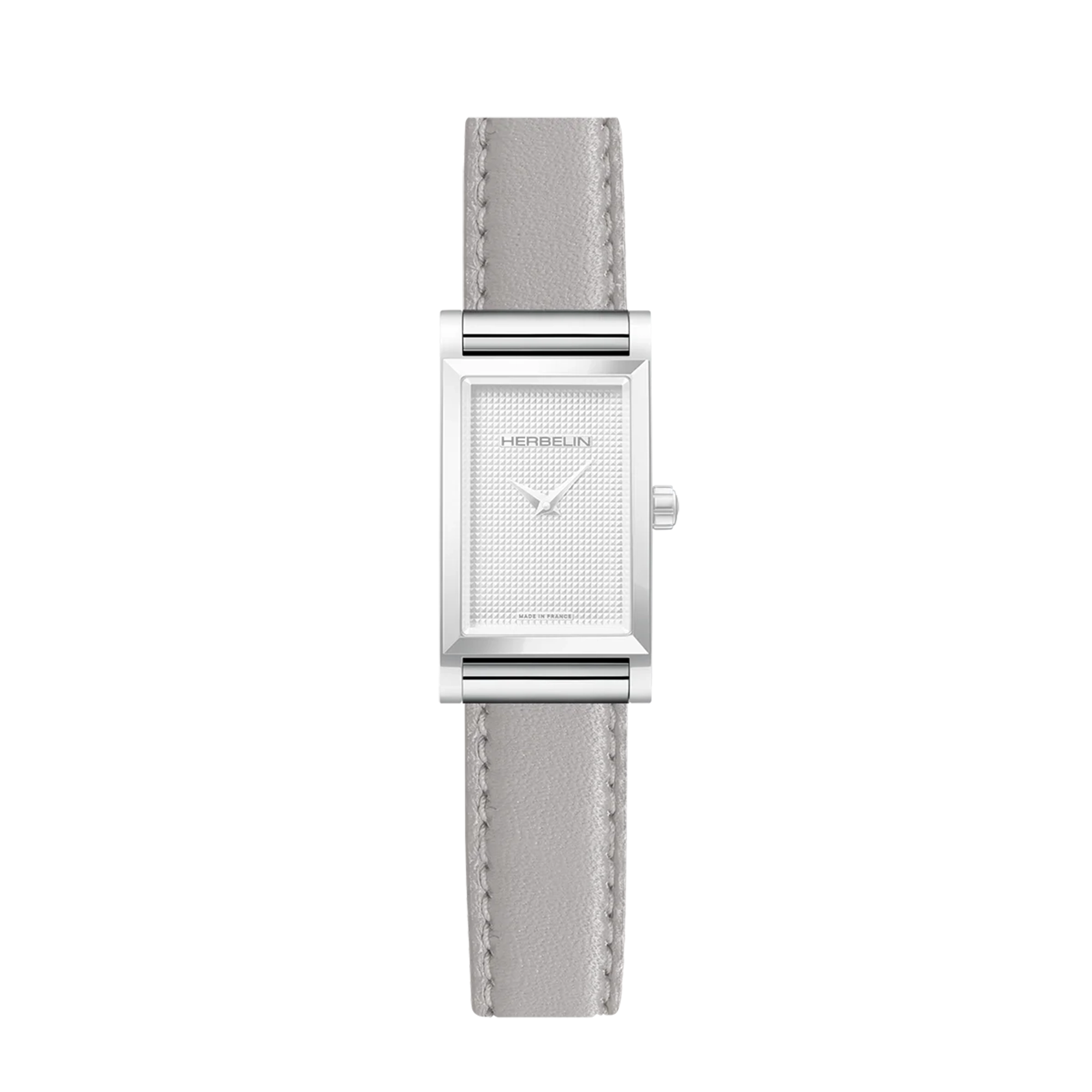 Bracelet Antarès simple en cuir gris