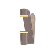 ANTARÈS - BRACELET DOUBLE - BEIGE TAUPE