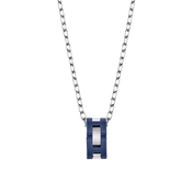 COLLIER CAP CAMARAT - EDELSTAHL & BLAUE KERAMIK