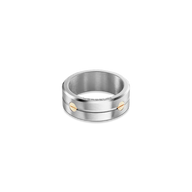 NEWPORT RING - STAHL & GOLD