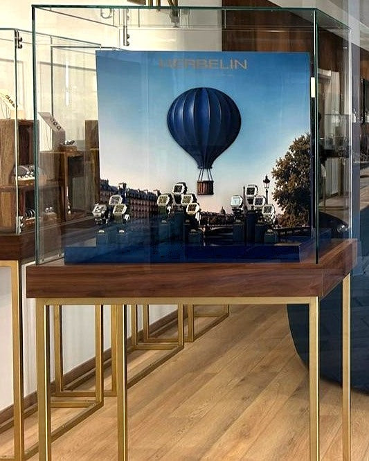 Boutique HERBELIN Aix-en-Provence : vitrine et collection Antarès