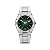 CAP CAMARAT - QUARTZ DATE - ACIER & VERT