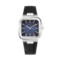 CAP CAMARAT - SQUARE - NOIR & BLEU