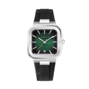 CAP CAMARAT - SQUARE - NOIR & VERT
