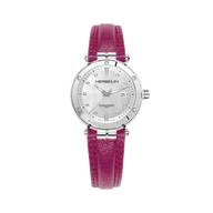 NEWPORT - QUARTZ DATE - NACRE & DIAMANTS