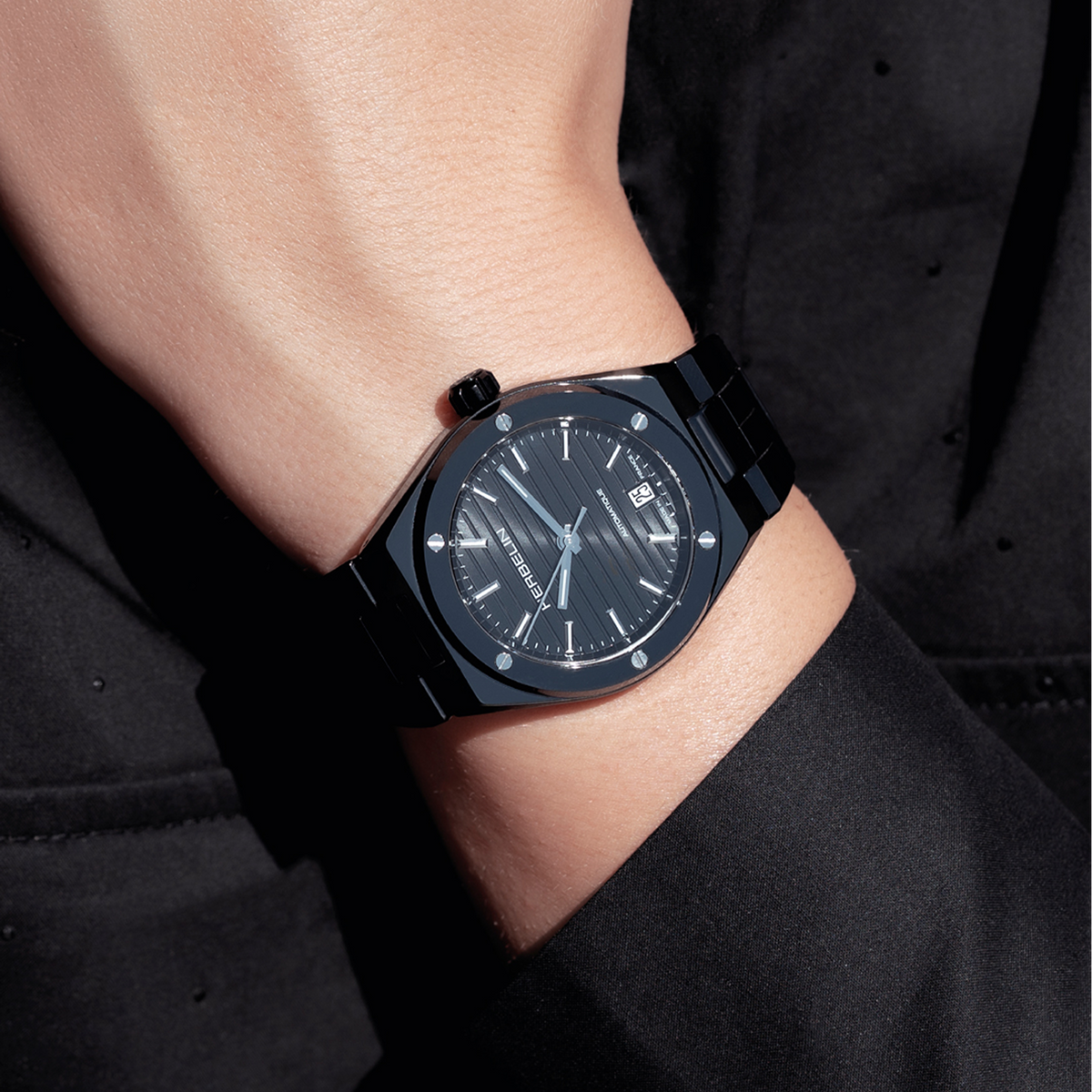 ⁣⁢CAP CAMARAT - AUTOMÁTICO CERÂMICA - PRETO POLIDO⁤⁣