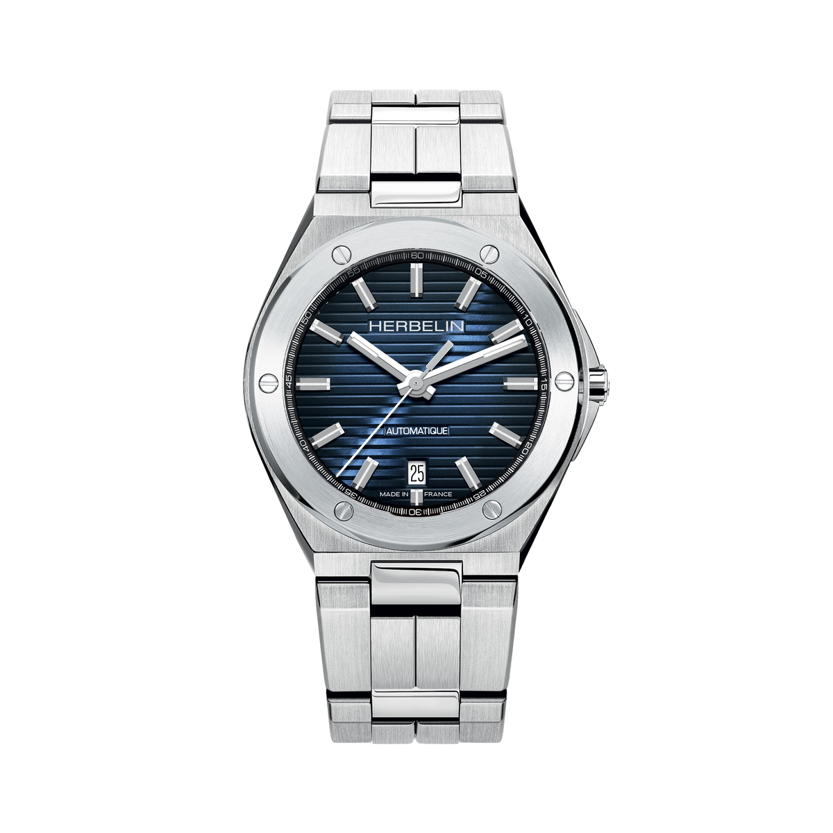⁣⁢CAP CAMARAT - AUTOMATIC DATE - STEEL &amp; BLUE⁤⁣