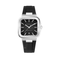 CAP CAMARAT - SQUARE AUTOMATIQUE - ACIER & NOIR