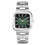 CAP CAMARAT - SQUARE AUTOMATIQUE - VERT & ACIER
