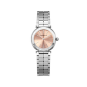 NEWPORT SLIM - QUARTZ - CHAMPAGNE ROSÉ & ACIER