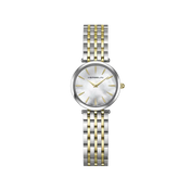 EPSILON - QUARTZ - NACRE & ACIER / PVD OR