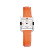 Ve AVENUE - QUARTZ - ACIER & ORANGE