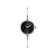 FIL - QUARTZ RONDE - ACIER & NOIR