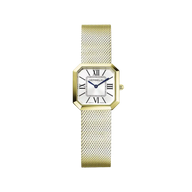 OCTOGÔNE - QUARTZ - PVD OR JAUNE & INDEX