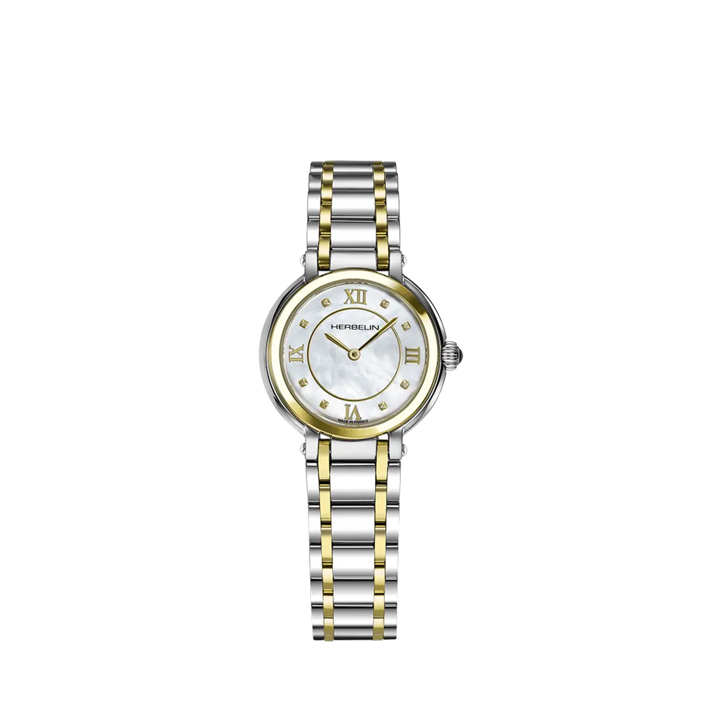 ⁣⁢GALET - QUARTZ - TWO-TONE &amp; ZIRCONIUM⁤⁣