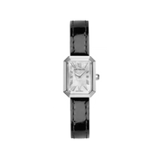 OCTOGÔNE - QUARTZ - ACIER & NACRE BLANCHE