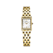 ⁣⁢ART DÉCO - QUARTZ - GULDPVD &amp; ZIRCONIUM⁤⁣