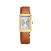 ART DÉCO - 1925'S - PVD OR JAUNE & CUIR