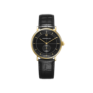 INSPIRATION - PETITE SECONDE - CUIR NOIR