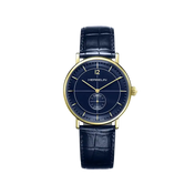 INSPIRATION - PETITE SECONDE - CUIR BLEU