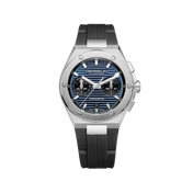 CAP CAMARAT - CHRONO AUTOMATIQUE - BLEU & FKM NOIR
