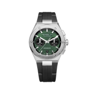 CAP CAMARAT - CHRONO AUTOMATIQUE - VERT & FKM NOIR